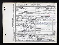 Brown, George (Death Cert.)